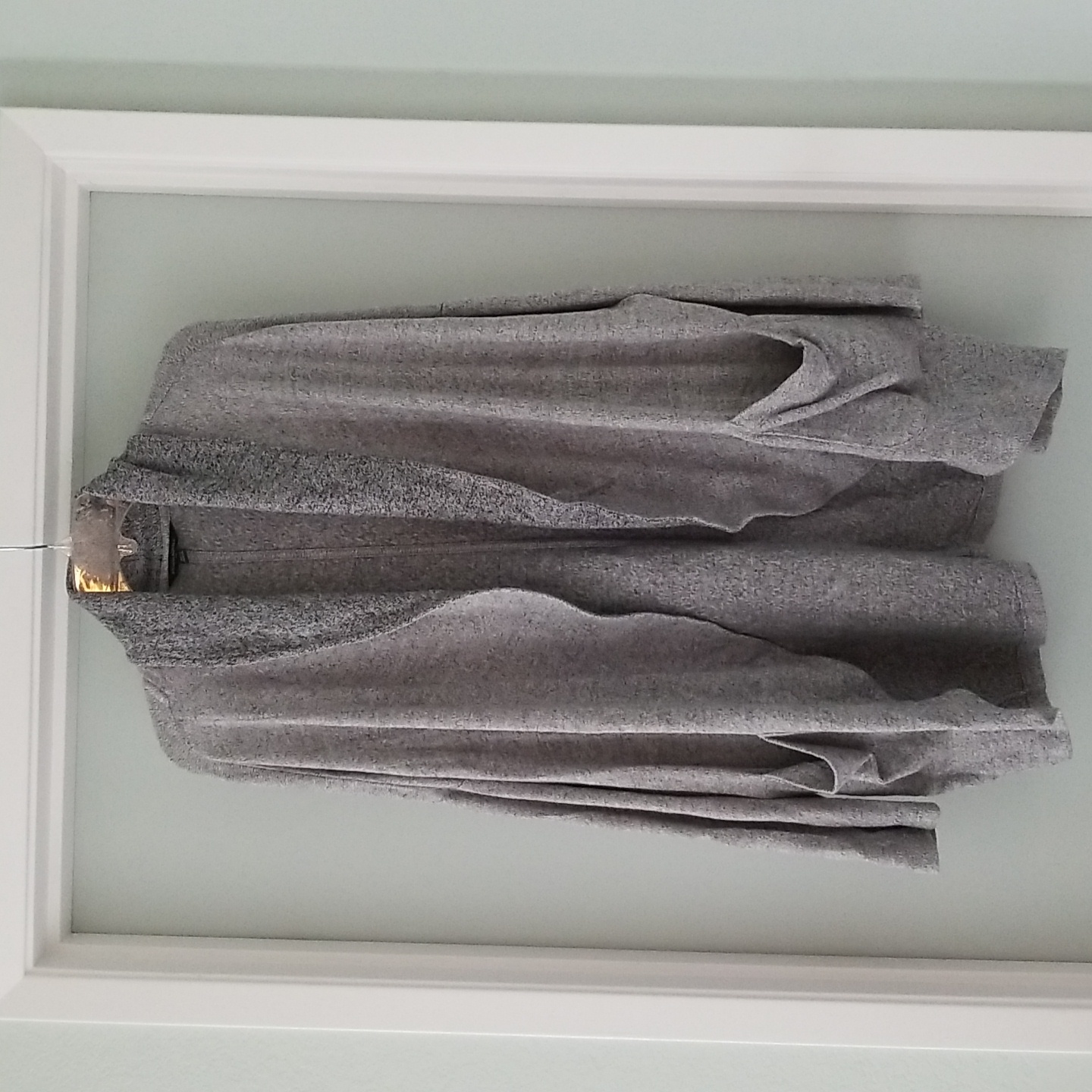 Banana Republic Gray Sweater Duster Open Front Size M/L